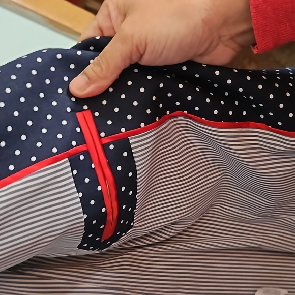 J Crew Navy Polka Dot Regent Blazer sz 4 - Picture 5 of 6